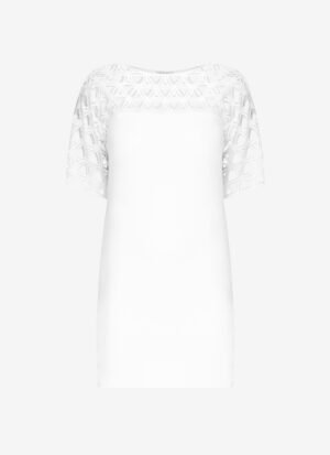 T-Shirt Dress in White