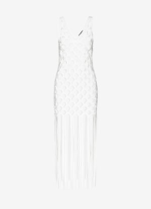 Tank Top Dress in White