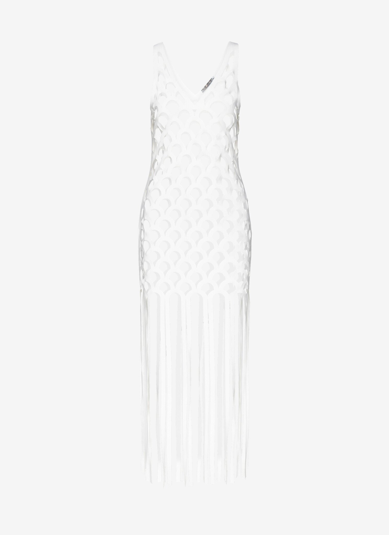 Tank Top Dress in White