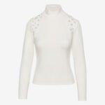 Turtleneck Sweater in White