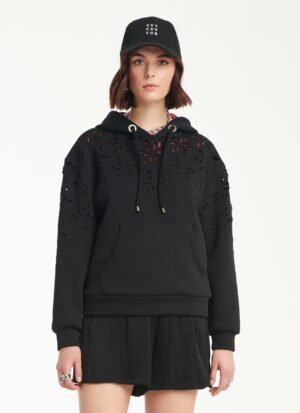 Hooded Sweatshirt In Black