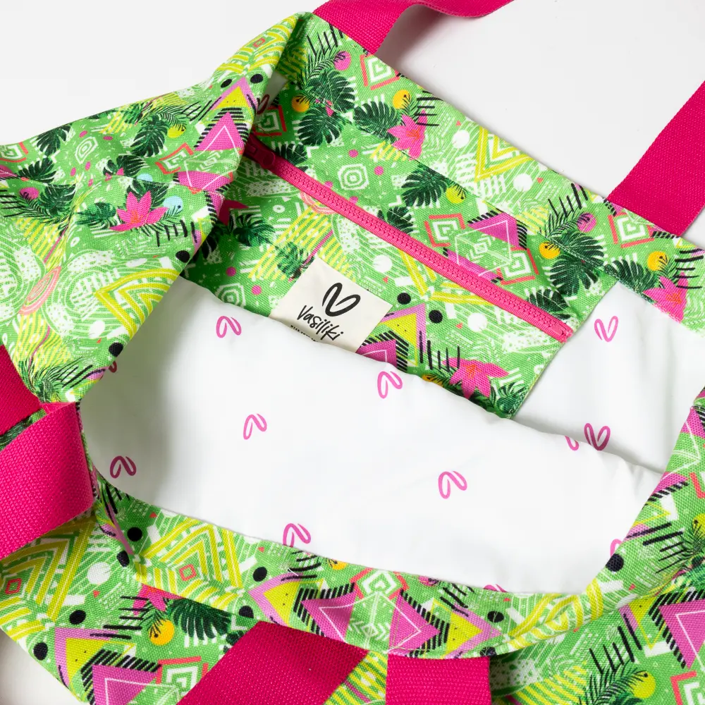 γεωμετρικό της pattern μεταφέρει ενέργεια και δυναμισμό