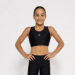 Τοπ με στρογγυλή λαιμόκοψη και αθλητική πλάτη