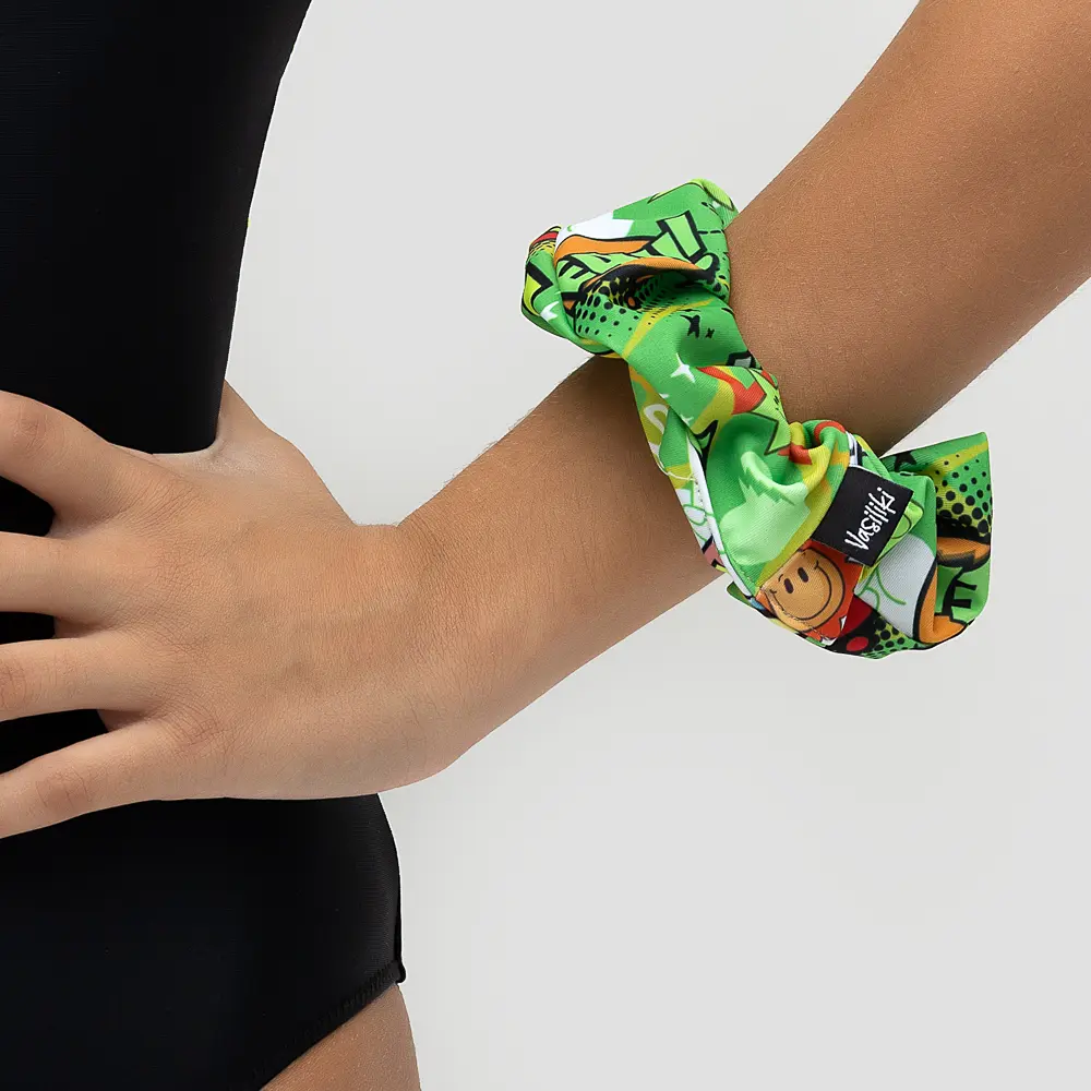 Κοκαλάκι για τα μαλλιά σε print BOROLA. *Ανακυκλώσιμο υλικό