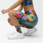 Κάλτσες σε print FLOW υψηλής απόδοσης με τεχνολογία που αποτρέπει το αίσθημα κόλλησης