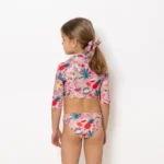 δυνατή και ο εαυτός της. Το crop top με μανίκι έως τον αγκώνα προσφέρει επιπλέον προστασία