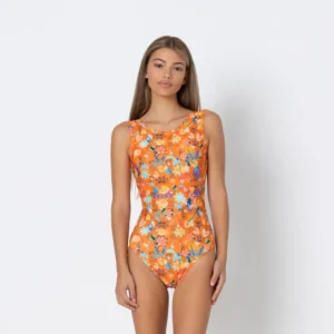 Κορμάκι γυμναστικής με ανοικτή πλάτη