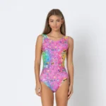 Κορμάκι γυμναστικής με ανοικτή πλάτη