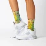 Κάλτσες σε print RAINBOW υψηλής απόδοσης με τεχνολογία που αποτρέπει το αίσθημα κόλλησης