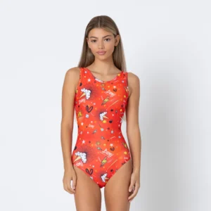 Κορμάκι γυμναστικής με ανοικτή πλάτη