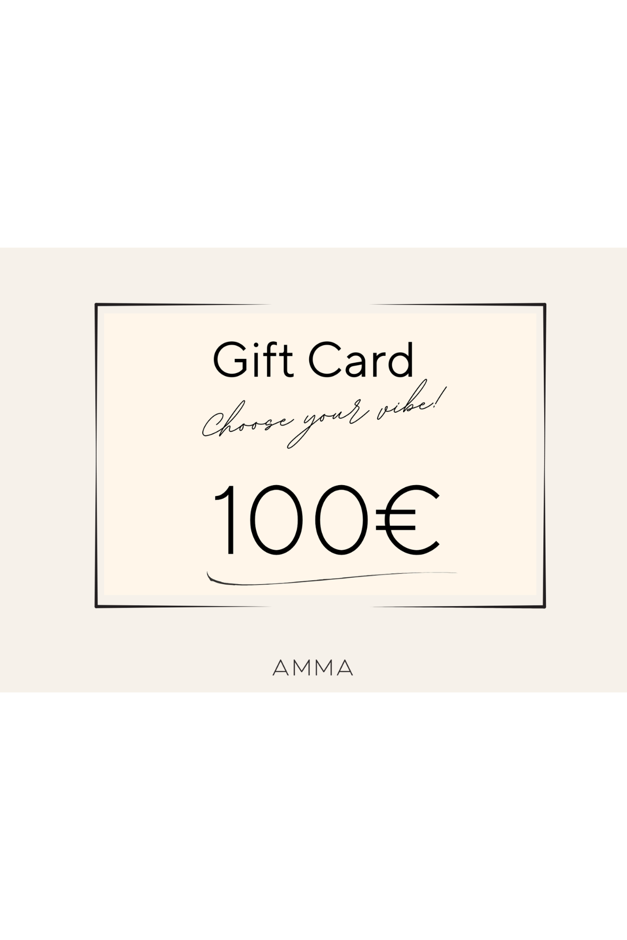 GIFT CARD 100€