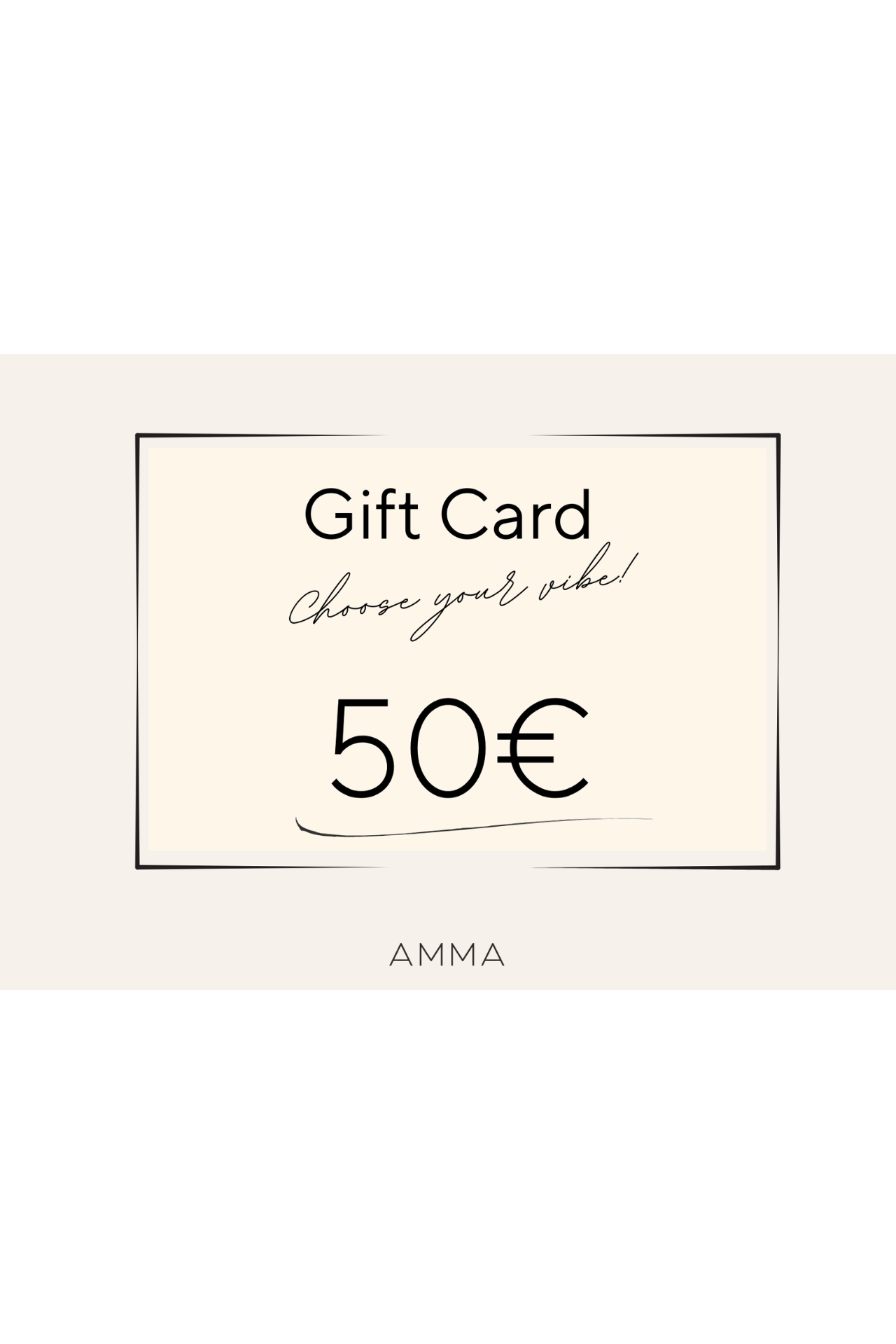 GIFT CARD 50€